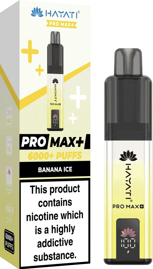 Hayati Pro Max 6000 Prefilled Pods Box of 5 - B2B Vape Wholesale UK