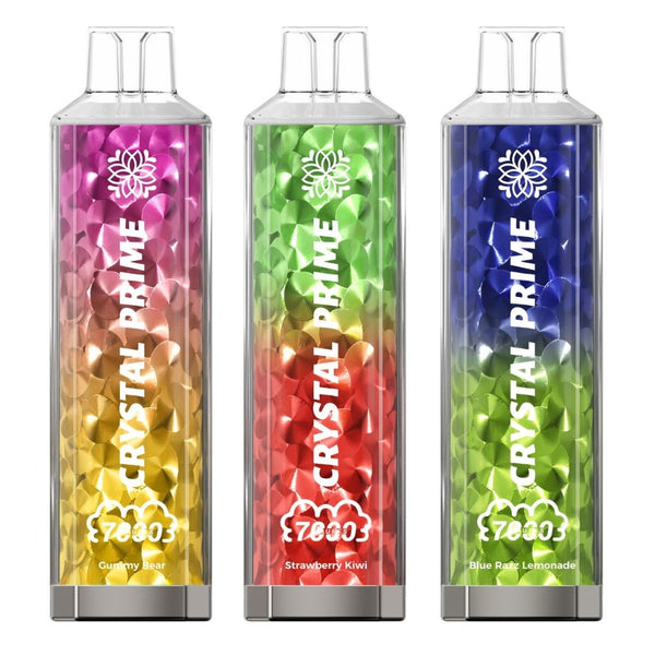 Crystal Prime 7000 Box of 10 | £46.99 - Vapex Wholesale