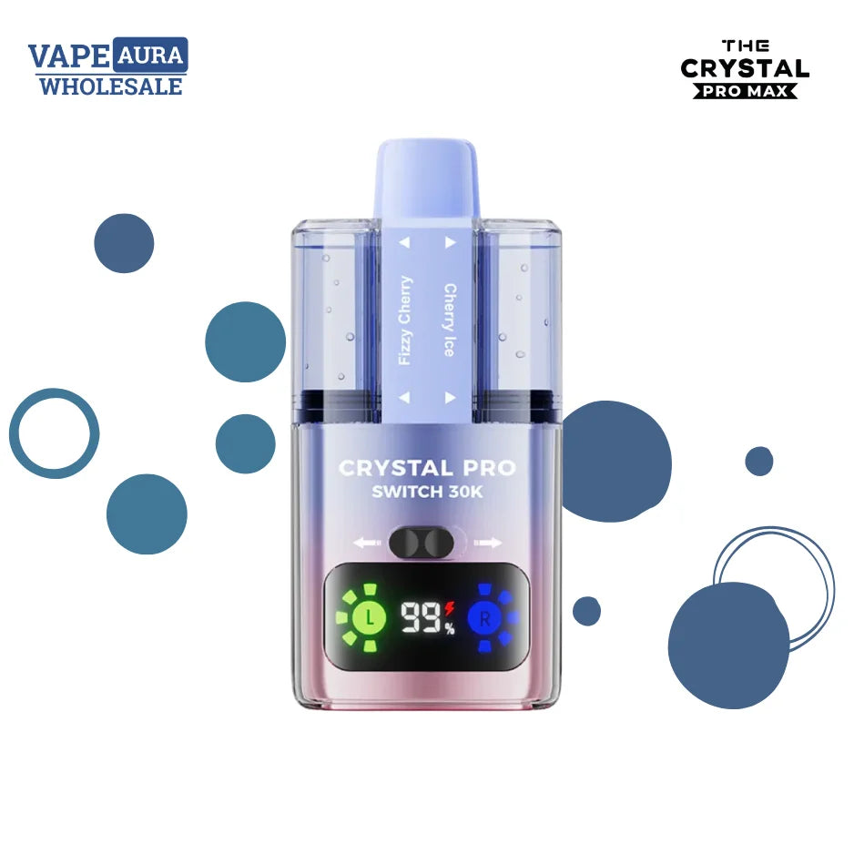 crystal vape flavours uk Crystal Pro Switch 30000 Box of 5