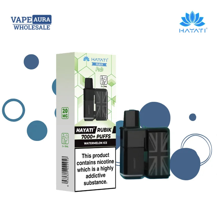 Hayati rubik 7000 Pod Box of 5