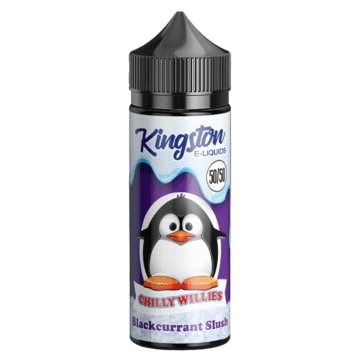 Kingston 50/50 Chilly Willies 100ML Shortfill-Blackcurrant Slush-vapeukwholesale