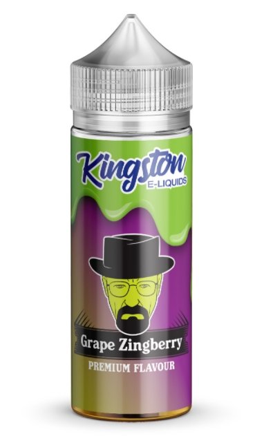 Kingston Zingberry 100ML Shortfill-Grape Zingberry-vapeukwholesale