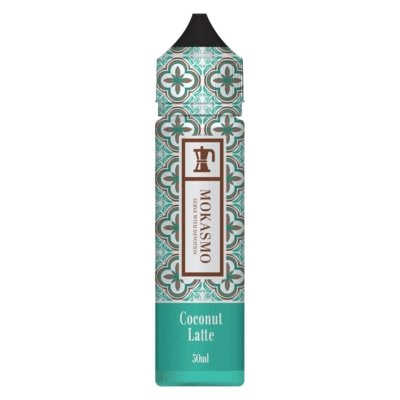 Mokasmo 50ml Shortfill-Cocunut Latte-vapeukwholesale