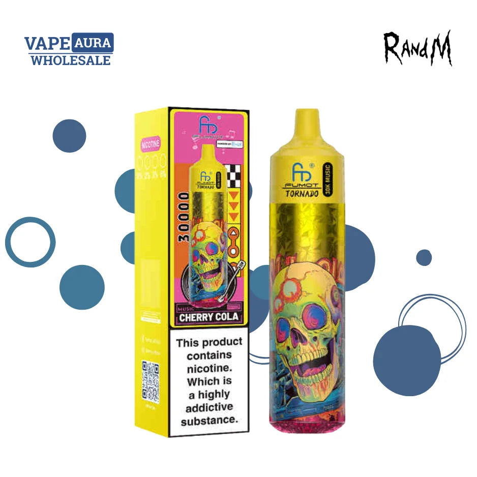 R and M Tornado 30000 Box of 10 | 30000 Puffs Vape Kit R and M Tornado 30000 Box of 10 | 30000 Puffs Vape Kit