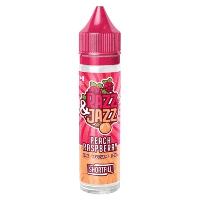 Razz Jazz 50ml Shortfill-Peach Raspberry-vapeukwholesale
