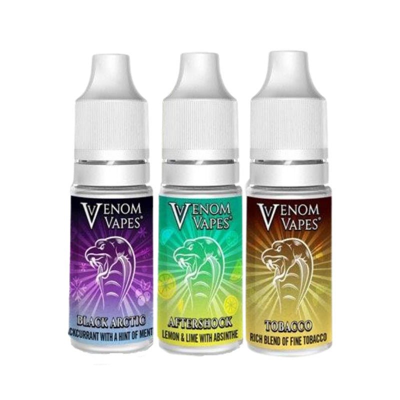 Venom Vapes 50/50 10ML (Pack of 10)
