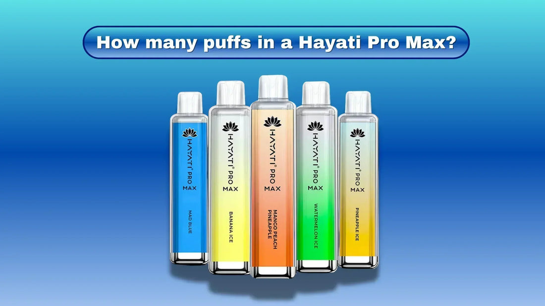 How many puffs in a Hayati Pro Max?