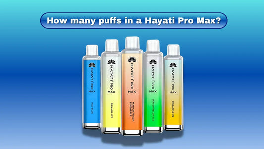 How many puffs in a Hayati Pro Max?