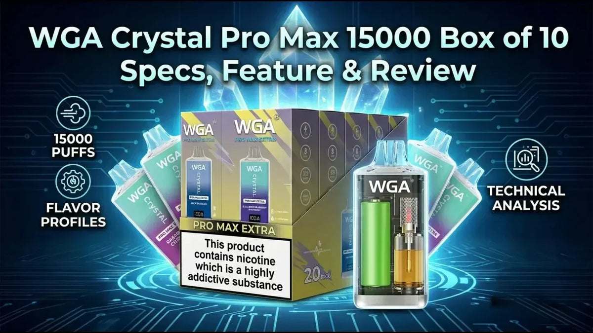 WGA Crystal Pro Max Extra 15000 Box of 10 review specs features