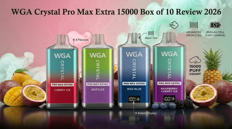WGA Crystal Pro Max Extra 15000 Box of 10 