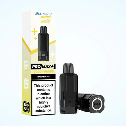 Hayati Pro Max Plus 6000 Prefilled Pods Box of 5 - Genuine Replacement Pods for Retailers & Bulk Buyers