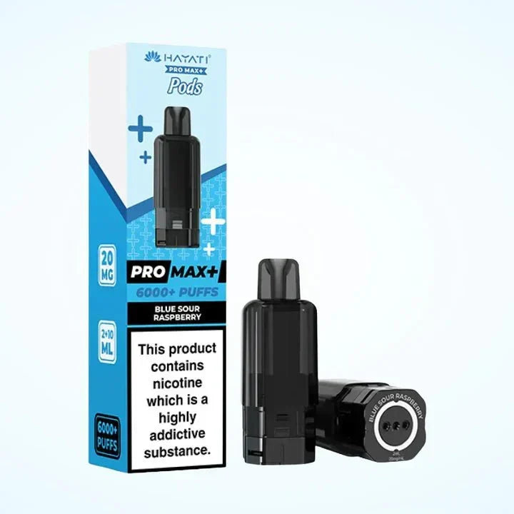Hayati Pro Max Plus 6000 Prefilled Pods Box of 5 - Genuine Replacement Pods for Retailers & Bulk Buyers