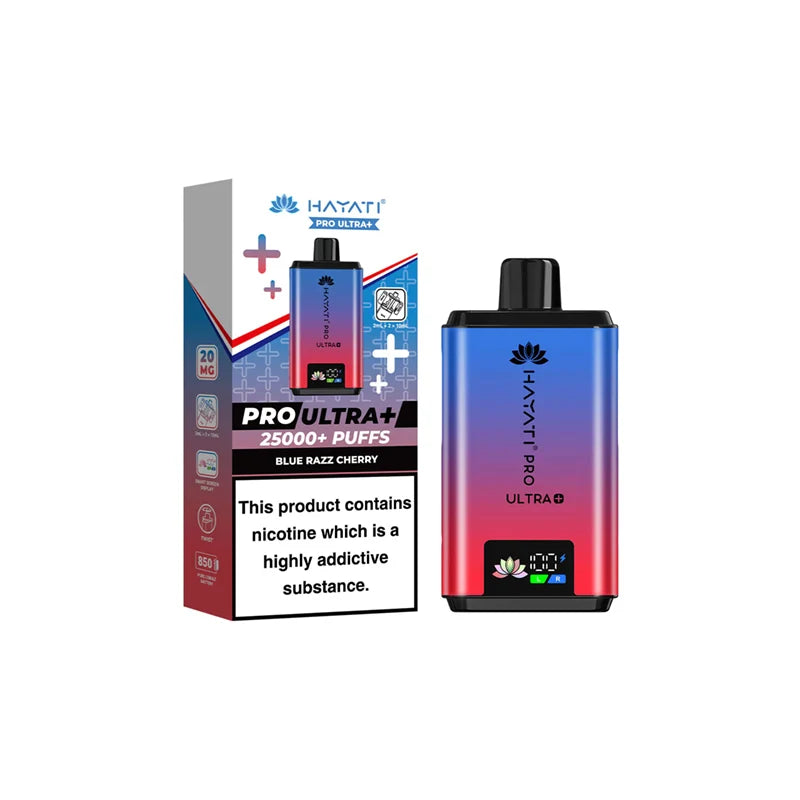 Hayati Pro Ultra Plus 25000 Prefilled Pod Kits Box of 5 | Vape Aura Wholesale