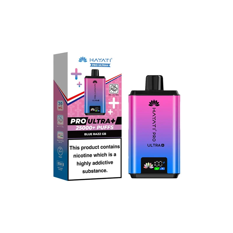 Hayati Pro Ultra Plus 25000 Prefilled Pod Kits Box of 5 | Vape Aura Wholesale