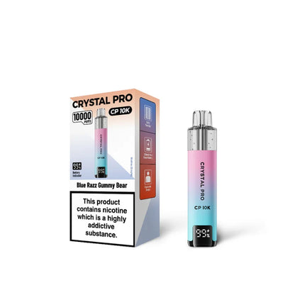Crystal Pro 10000 Box of 5: TPD Compliant, Verified Quality-Tested | Premium Vaping, Better Value