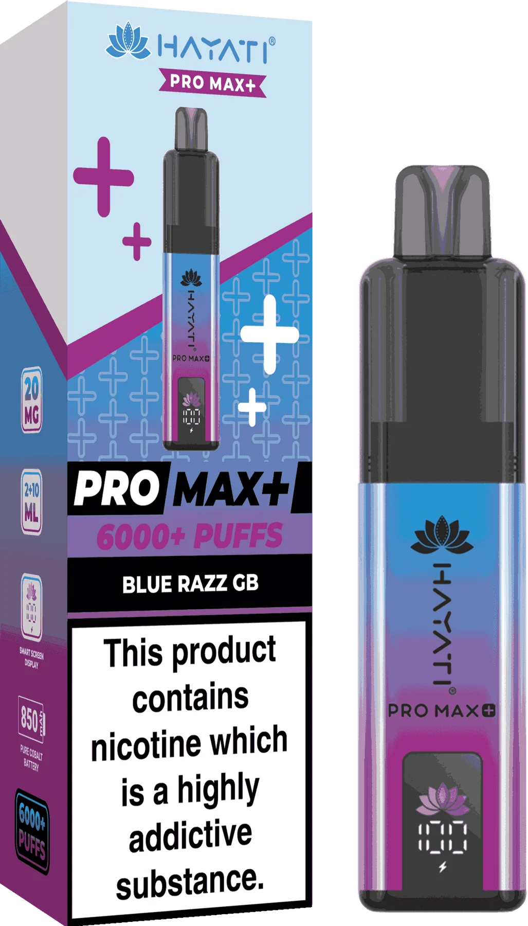 Hayati Pro Max 6000 Prefilled Pods Box of 5 - B2B Vape Wholesale UK