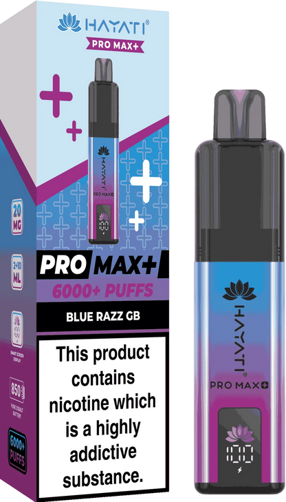 Hayati Pro Max 6000 Prefilled Pods Box of 5 - B2B Vape Wholesale UK