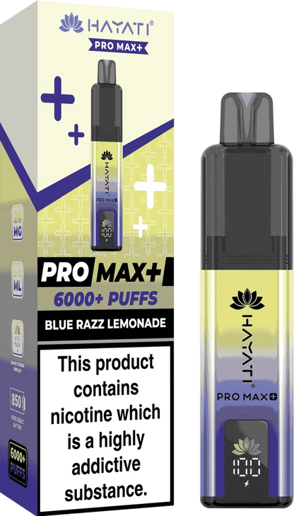 Hayati Pro Max 6000 Prefilled Pods Box of 5 - B2B Vape Wholesale UK