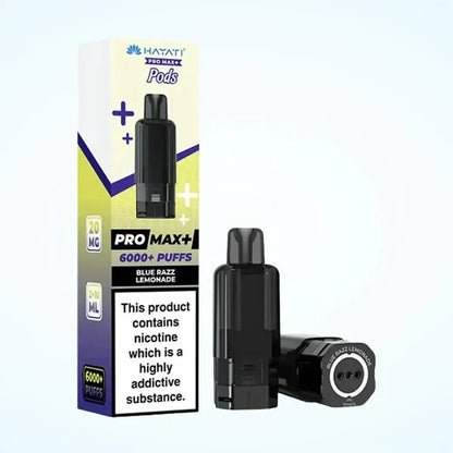 Hayati Pro Max Plus 6000 Prefilled Pods Box of 5 - Genuine Replacement Pods for Retailers & Bulk Buyers