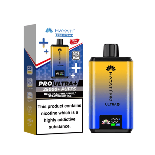 Hayati Pro Ultra Plus 25000 Prefilled Pod Kits Box of 5 | Vape Aura Wholesale