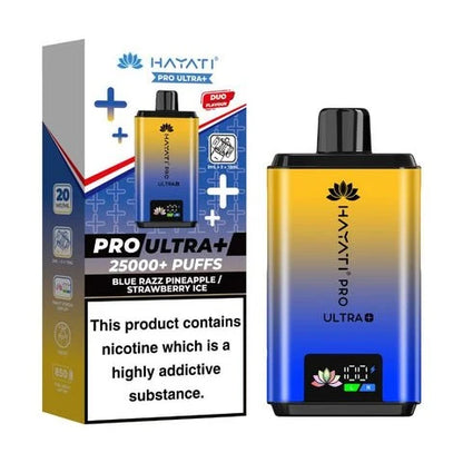 Hayati Pro Ultra Plus 25000 Prefilled Pod Kits Box of 5 | Vape Aura Wholesale