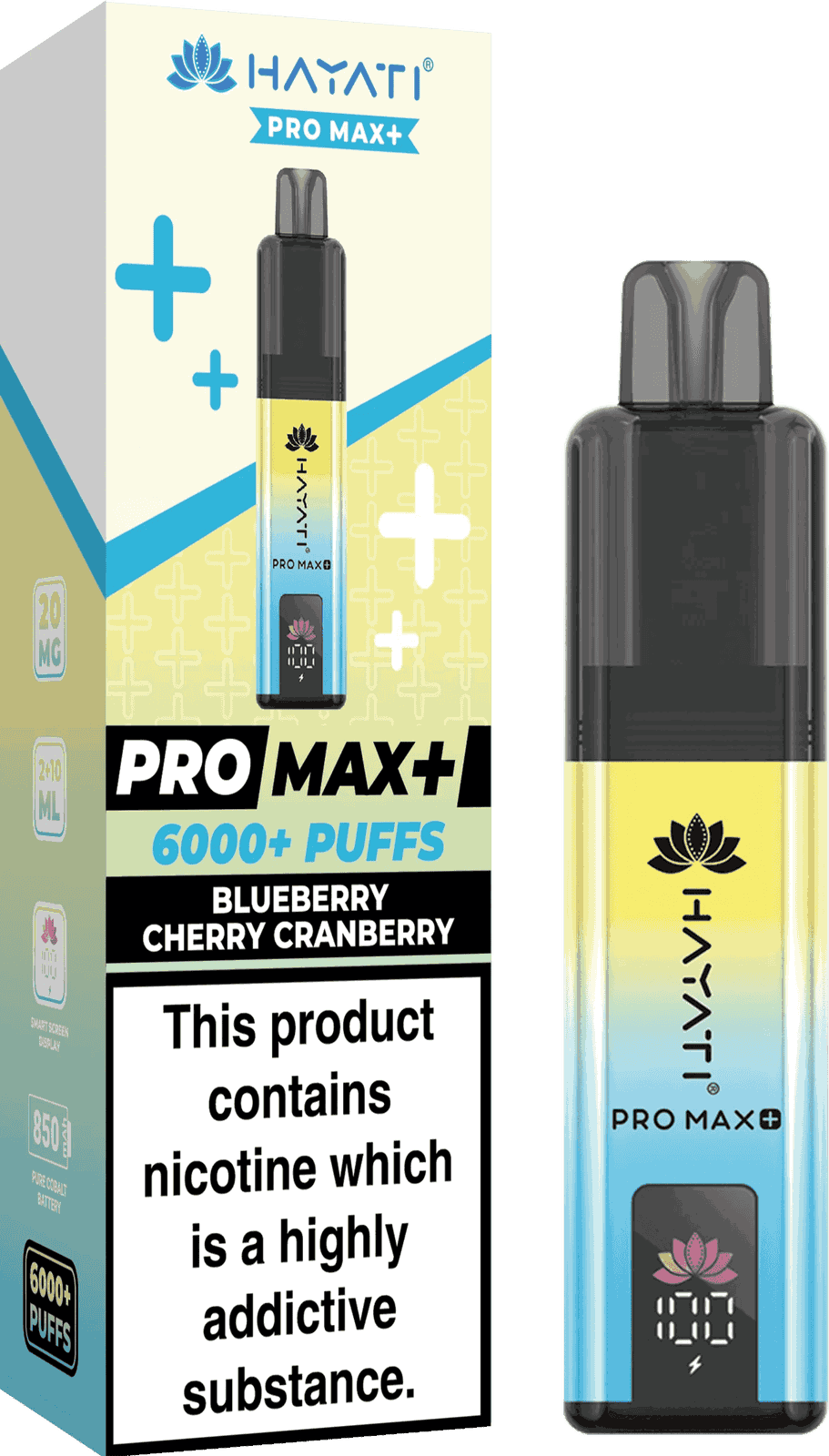 Hayati Pro Max 6000 Prefilled Pods Box of 5 - B2B Vape Wholesale UK