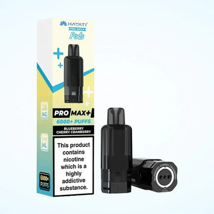 Hayati Pro Max Plus 6000 Prefilled Pods Box of 5 - Genuine Replacement Pods for Retailers & Bulk Buyers
