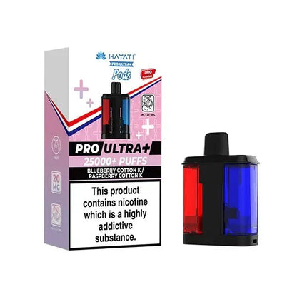 Hayati Pro Ultra Plus 25000 Pods Box of 5 - Prefilled Replacement Pods for Resellers & Bulk Buyers