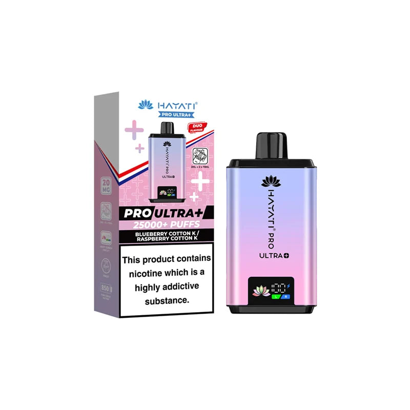 Hayati Pro Ultra Plus 25000 Prefilled Pod Kits Box of 5 | Vape Aura Wholesale