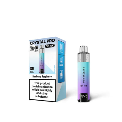 Crystal Pro 10000 Box of 5: TPD Compliant, Verified Quality-Tested | Premium Vaping, Better Value