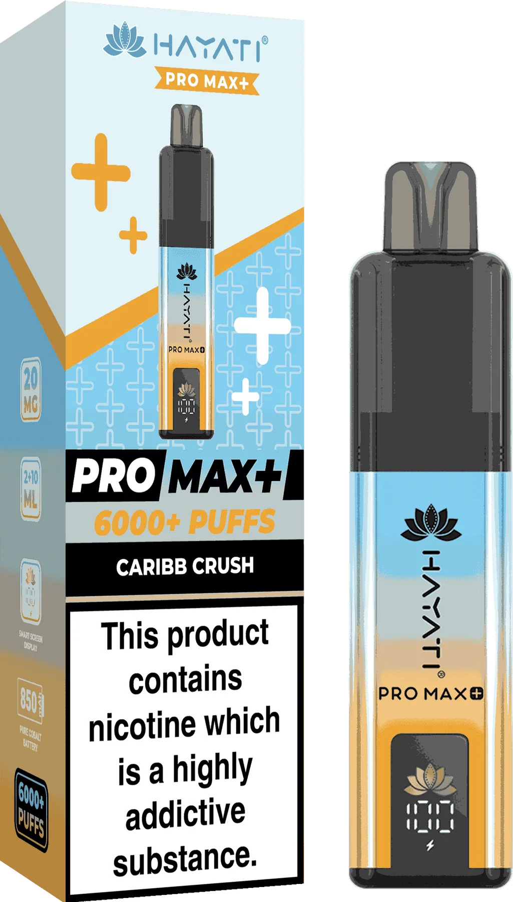 Hayati Pro Max 6000 Prefilled Pods Box of 5 - B2B Vape Wholesale UK