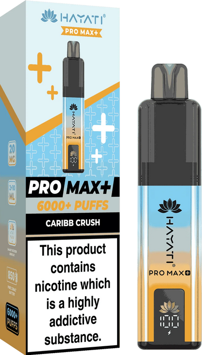 Hayati Pro Max 6000 Prefilled Pods Box of 5 - B2B Vape Wholesale UK