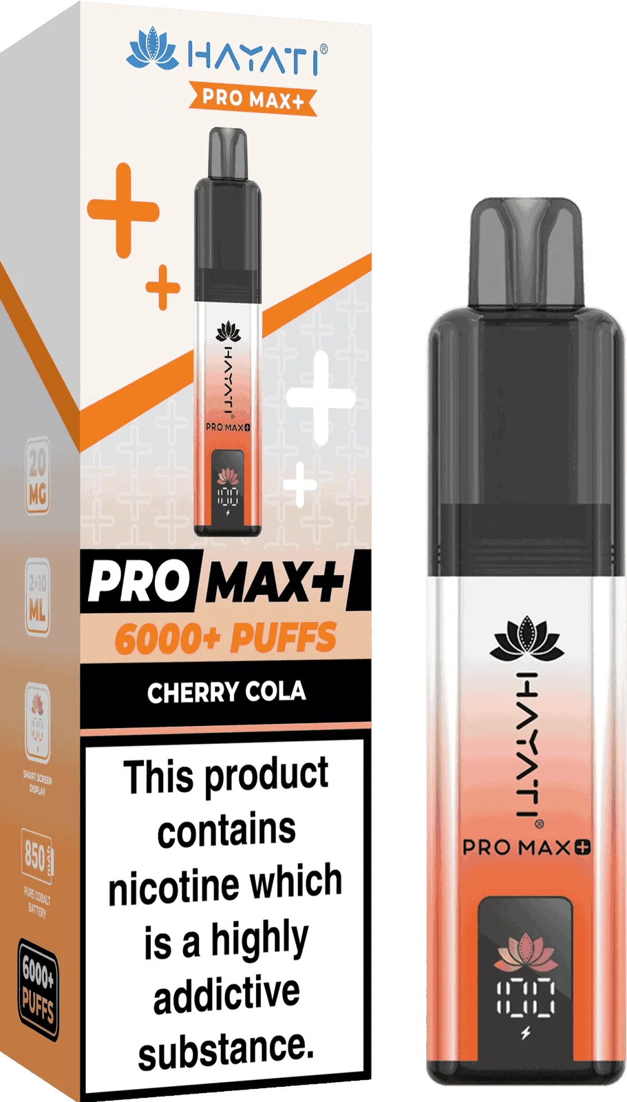 Hayati Pro Max 6000 Prefilled Pods Box of 5 - B2B Vape Wholesale UK