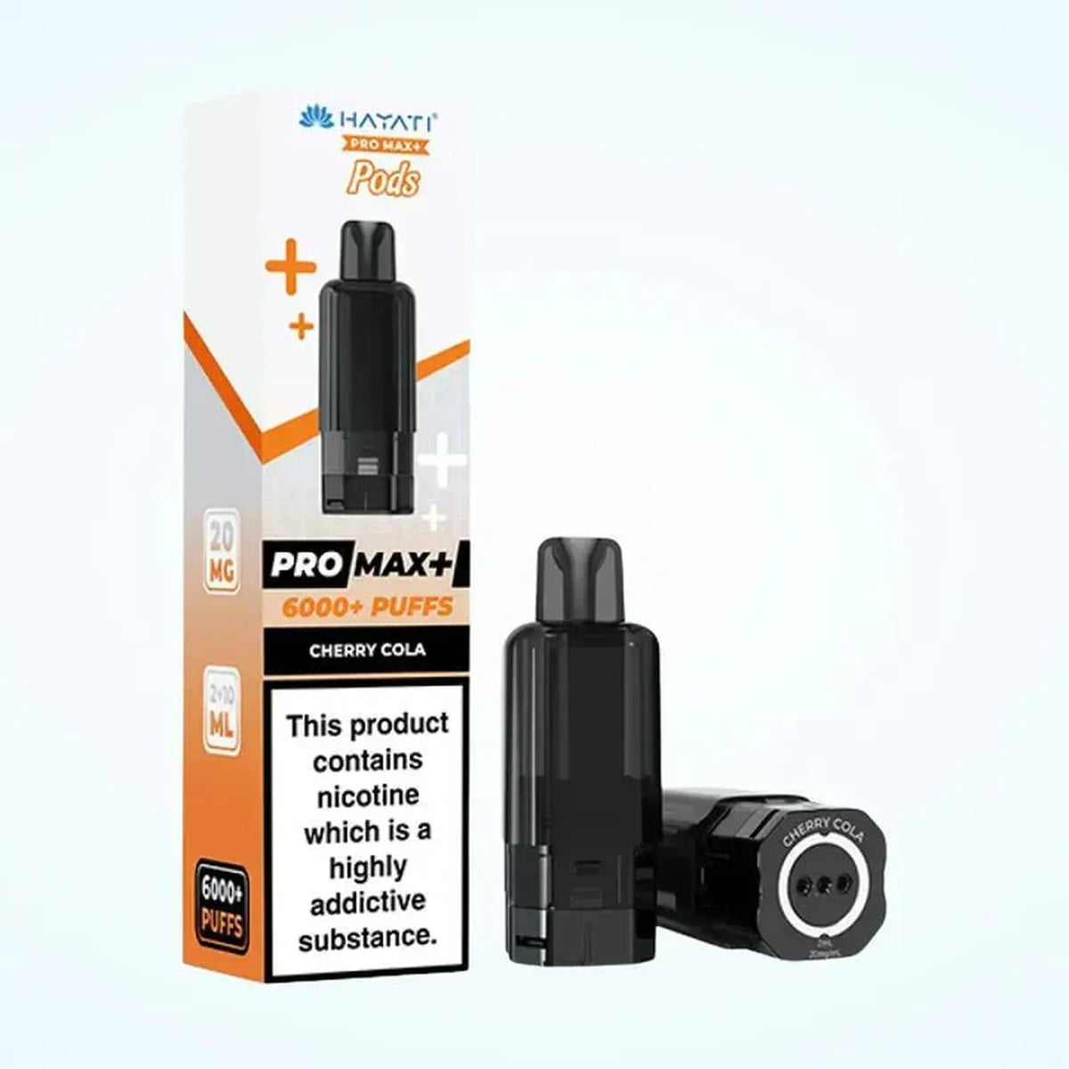 Hayati Pro Max Plus 6000 Prefilled Pods Box of 5 - Genuine Replacement Pods for Retailers & Bulk Buyers