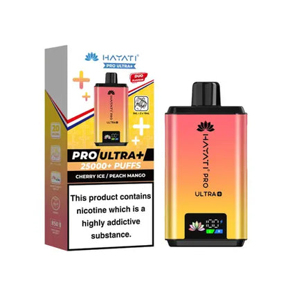 Hayati Pro Ultra Plus 25000 Prefilled Pod Kits Box of 5 | Vape Aura Wholesale
