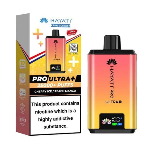 Hayati Pro Ultra Plus 25000 Prefilled Pod Kits Box of 5 | Vape Aura Wholesale