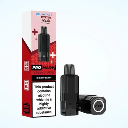 Hayati Pro Max Plus 6000 Prefilled Pods Box of 5 - Genuine Replacement Pods for Retailers & Bulk Buyers