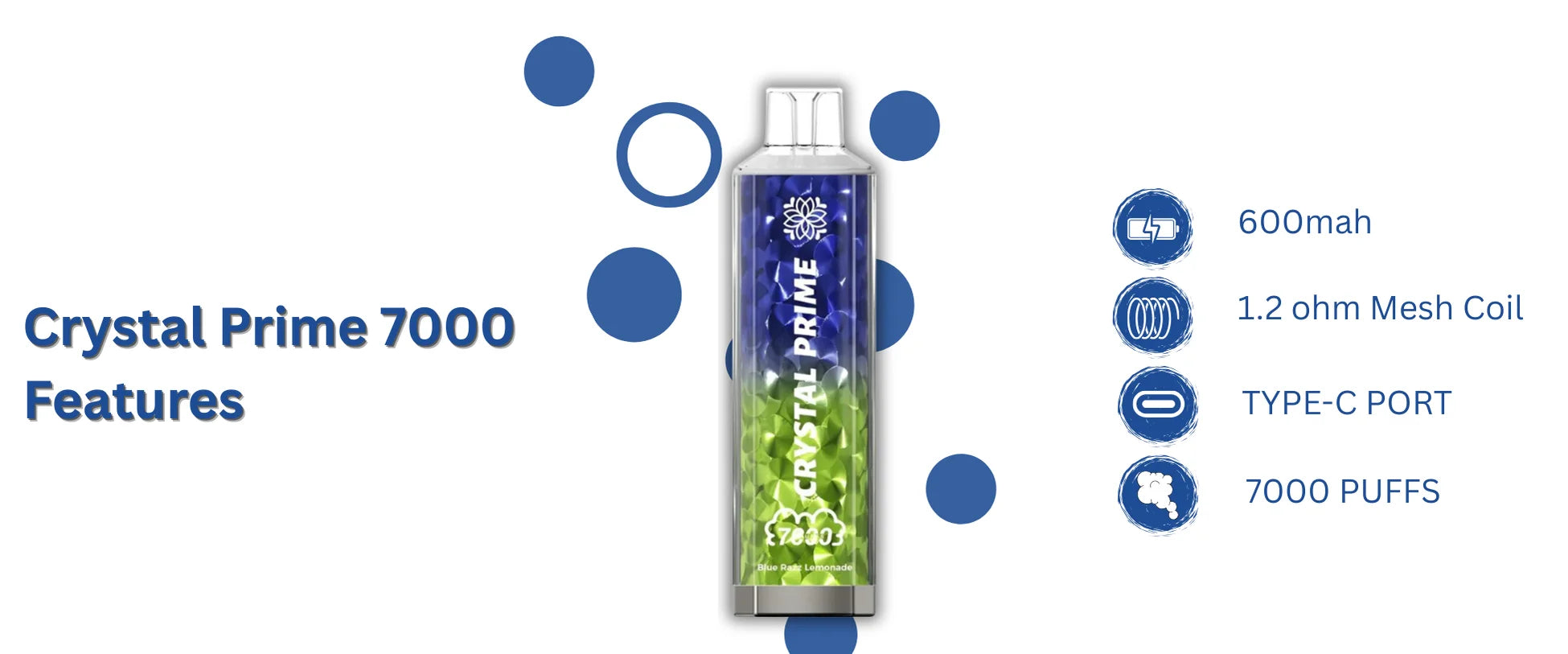 Crystal Prime 7000 Box of 10