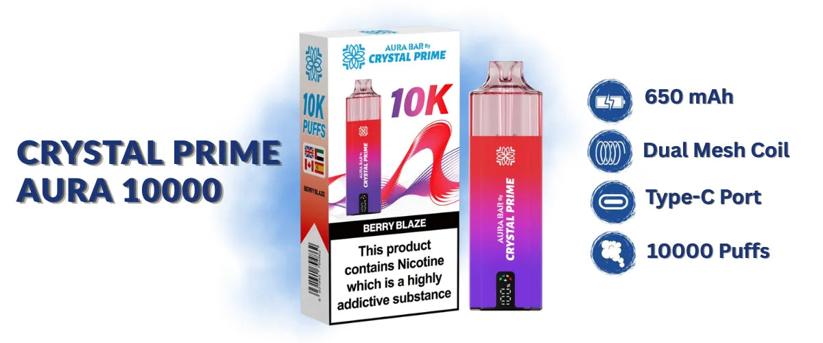 Crystal Prime Aura 10000 Features