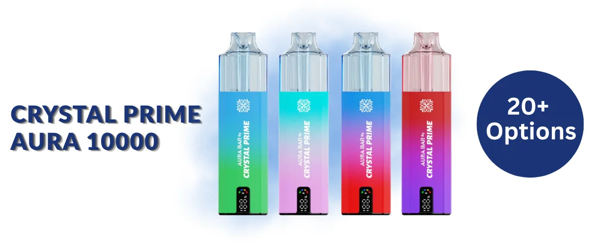 Crystal Prime Aura 10000 Flavors