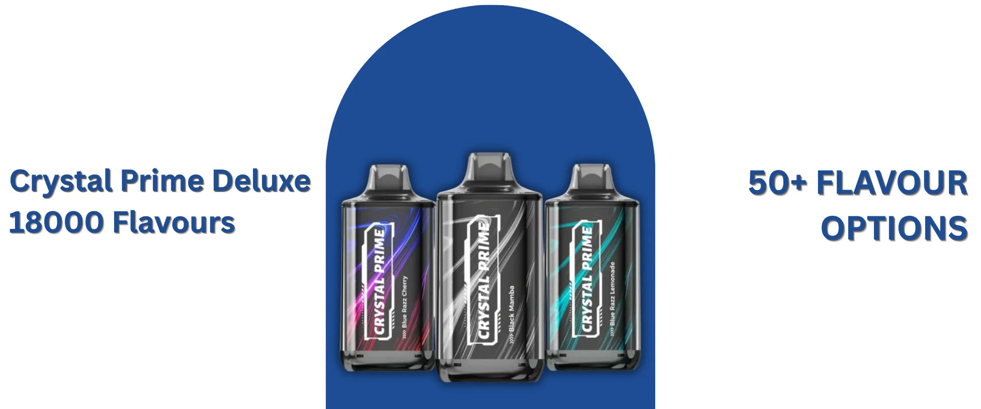 Crystal Prime Deluxe 18000 flavours