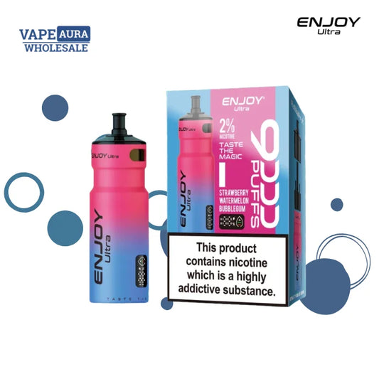 Enjoy Ultra 9000 Box of 10 – Premium Disposable Vape at £43.99