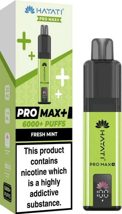Hayati Pro Max 6000 Prefilled Pods Box of 5 - B2B Vape Wholesale UK