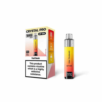 Crystal Pro 10000 Box of 5: TPD Compliant, Verified Quality-Tested | Premium Vaping, Better Value