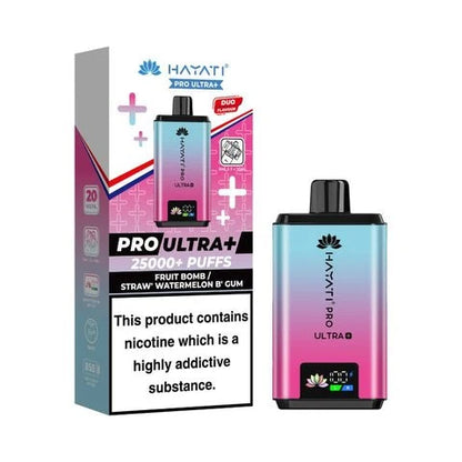 Hayati Pro Ultra Plus 25000 Prefilled Pod Kits Box of 5 | Vape Aura Wholesale