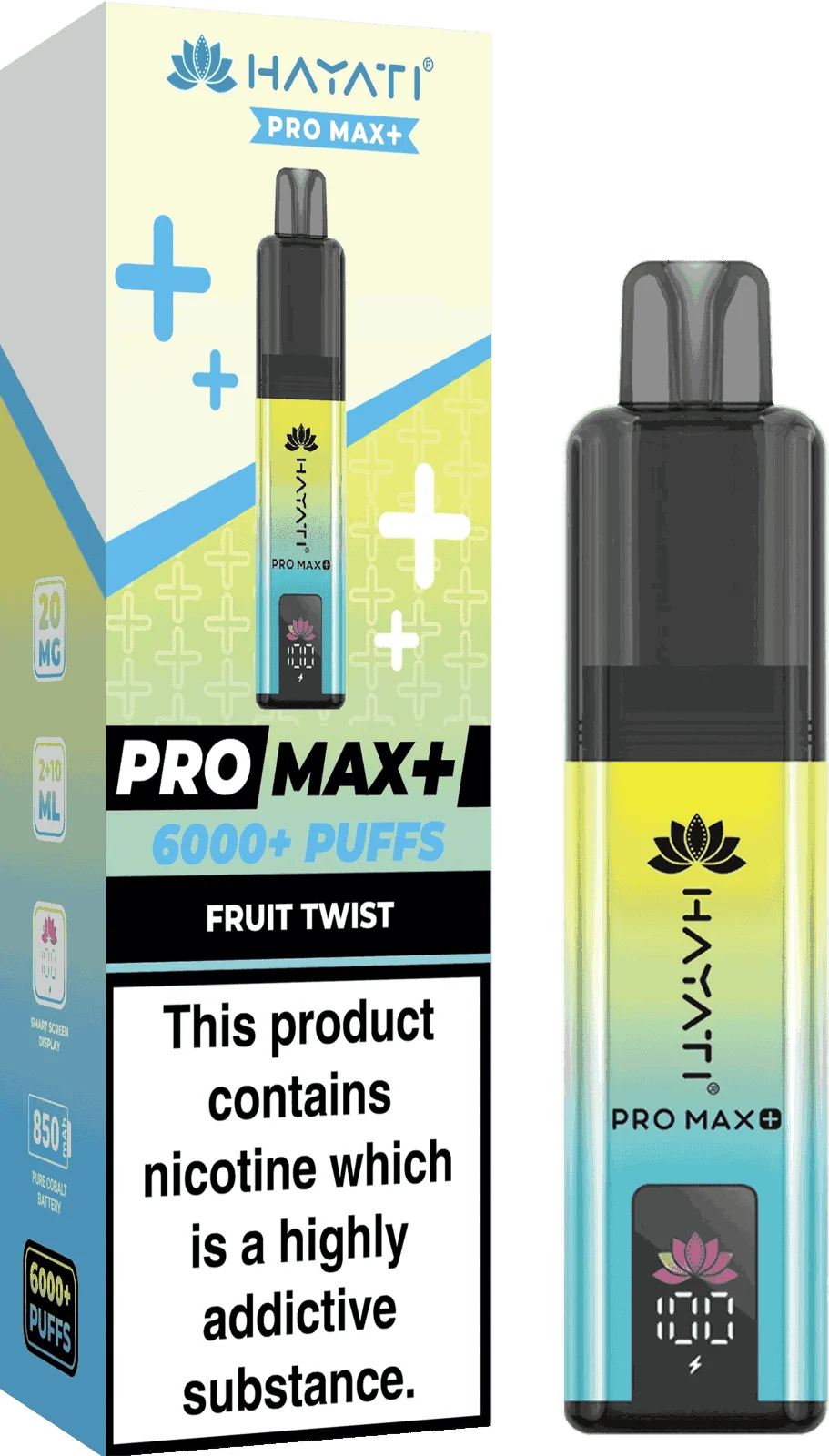 Hayati Pro Max 6000 Prefilled Pods Box of 5 - B2B Vape Wholesale UK