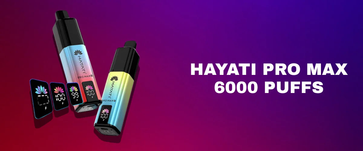 Hayati Pro Max 6000 Puffs