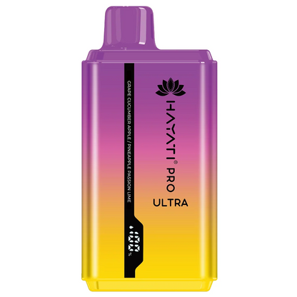 Hayati Pro Ultra 15000 Box of 10 | Premium Rechargeable Vape Kit