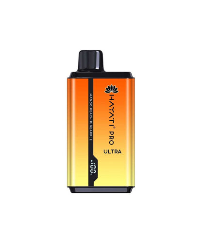 Hayati Pro Ultra 15000 Box of 10 | Premium Rechargeable Vape Kit