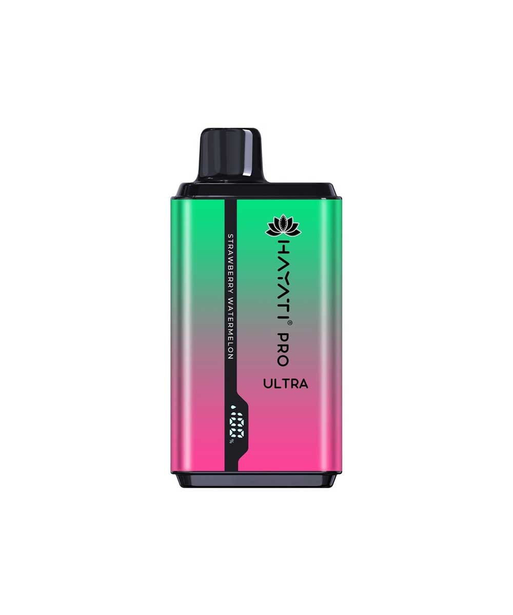 Hayati Pro Ultra 15000 Box of 10 | Premium Rechargeable Vape Kit